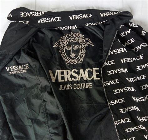 versace embroidered jacket|Versace jacket vintage.